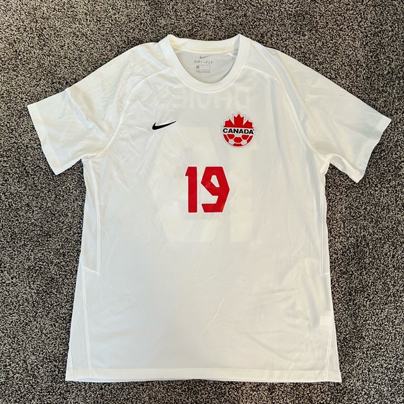 Nike Other - Canada Soccer White Jersey 2022 - #19 Alphonso Davies